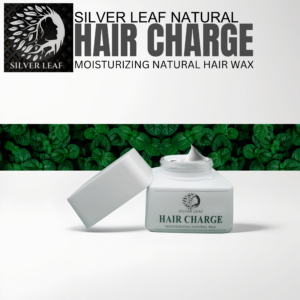 SILVER LEAF Hair Charge Natural Wax
