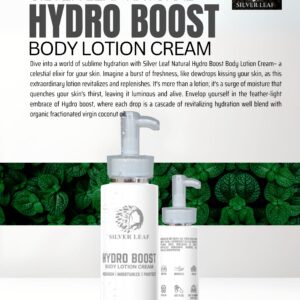 SILVER LEAF Hydro Boost Body Lotion Cream - 200Ml